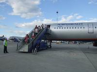 Ankunft in Moskau
