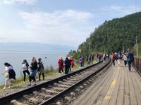 Baikalbahn - Russland - Sibirien