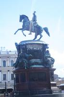 Denkmal dem Nikolai I. auf dem Isaaksplatz
