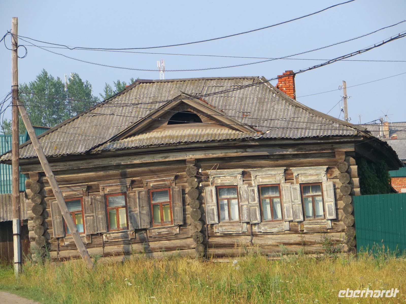 Dorfszene im Ural
