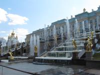 In Peterhof - große Kaskade