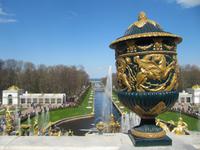 In Peterhof - große Kaskade
