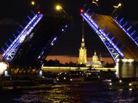 Lichterfahrt, Öffnung der Palast-Brücke