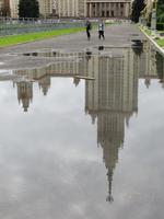Lomonossow-Universität im Regen