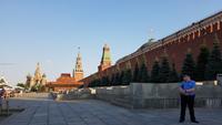 Moskau, Roter Platz, KKreml Mauer
