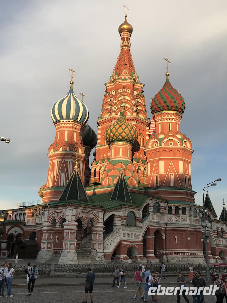 Moskau: Im Abendrot