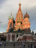 Moskau: Im Abendrot