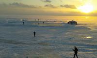 Russland, Baikalsee, Listwjanka