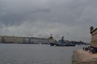 St. Petersburg - Blick von der Peter-und-Paul-Festung über die Newa zum Winterpalast