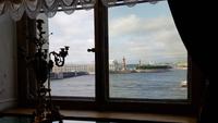 St. Petersburg, Blick aus dem Fenster der Eremitage