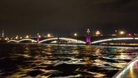 St. Petersburg, Kanalfahrt, grosse Newa