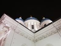 St.Petersburg bei Nacht,Dreifaltigkeitskathedrale