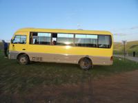 Unser Reisebus in der Mongolei