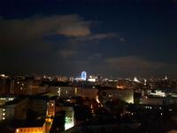 nächtlicher Blick über Moskau