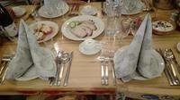 unsere Tafel im Restaurant Podworje