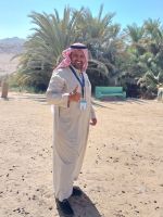 saudischer Begleiter Shaher an der Mosesquelle