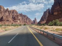 Einfahrt ins Wadi Dissah