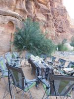 Picknick im Wadi Dissah 