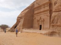 Hegra (Mada´in Saleh)...Qasr Al Bint (Jebal Al Banat)