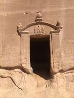 Eingang zu einem Nabatäergrab