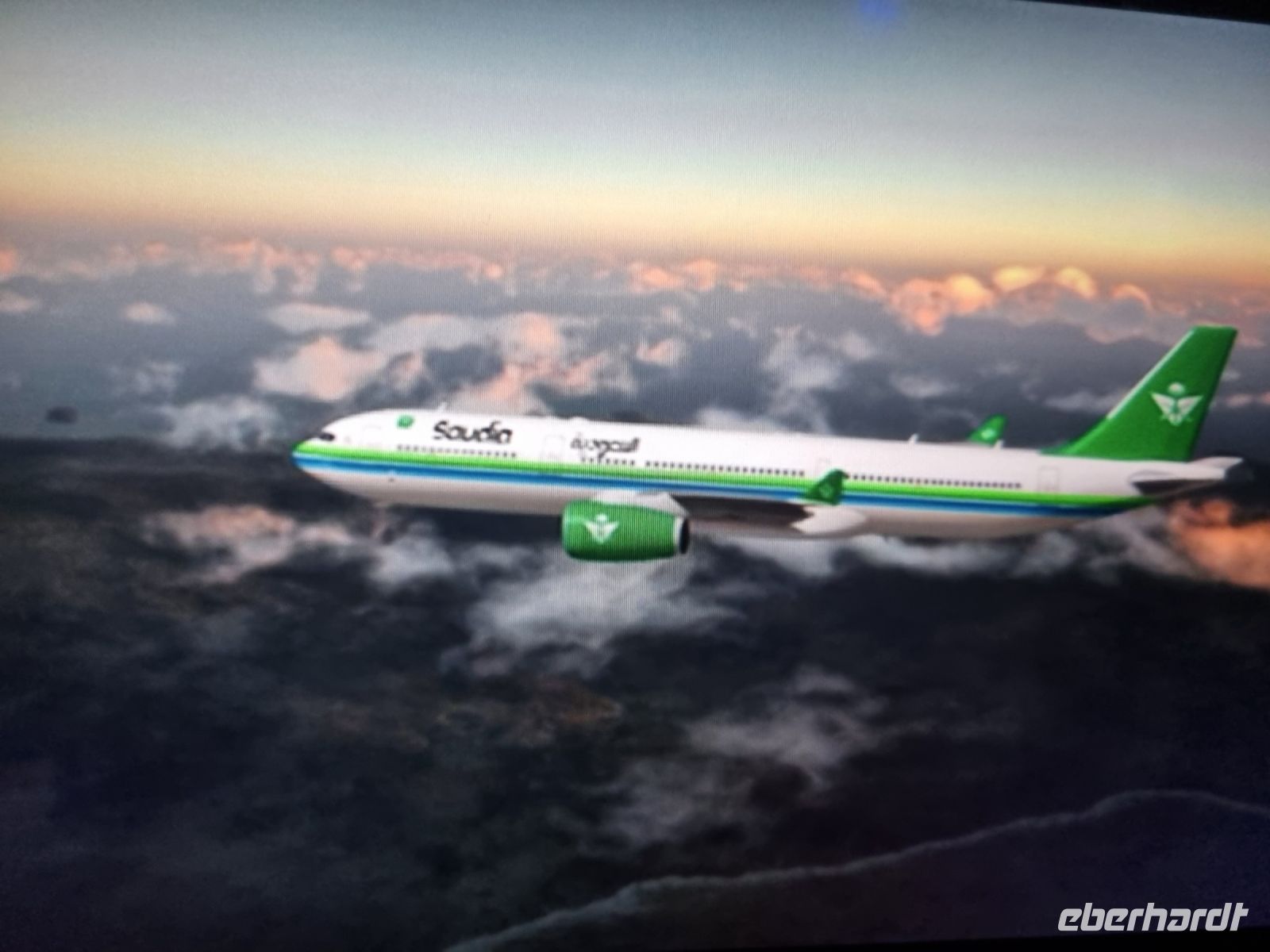 Inlandsflug mit Saudia Airlines von Riad nach Tabuk