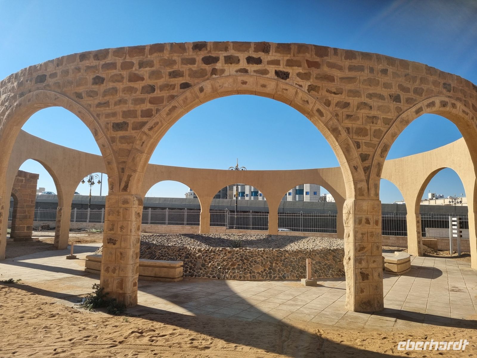 Tabuk - Hedschas-Eisenbahn - Museum (Brunnen)