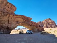 Ausflug Wadi Al Lawz - Bogenfelsen