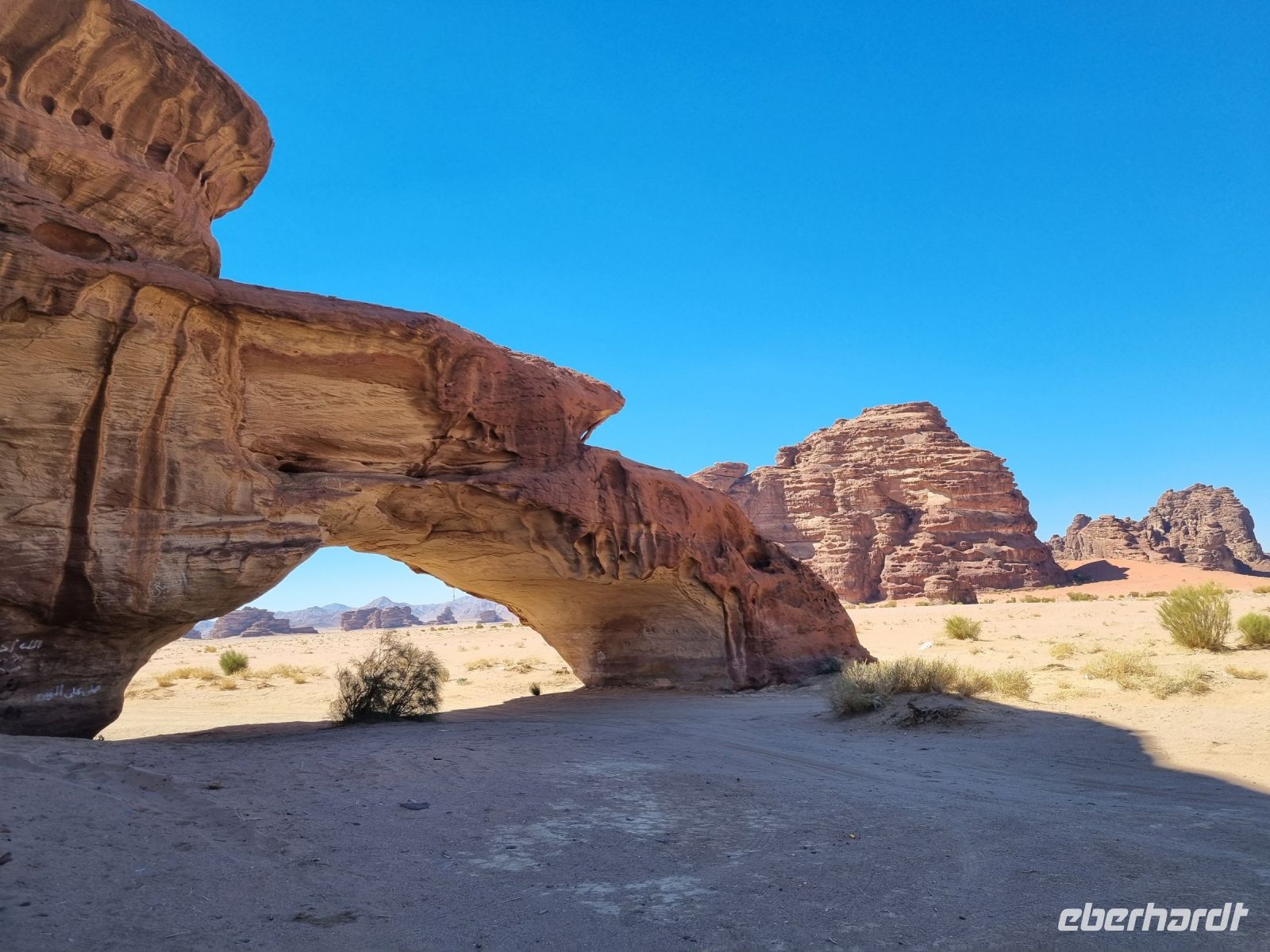 Ausflug Wadi Al Lawz - Bogenfelsen