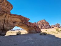 Ausflug Wadi Al Lawz - Bogenfelsen
