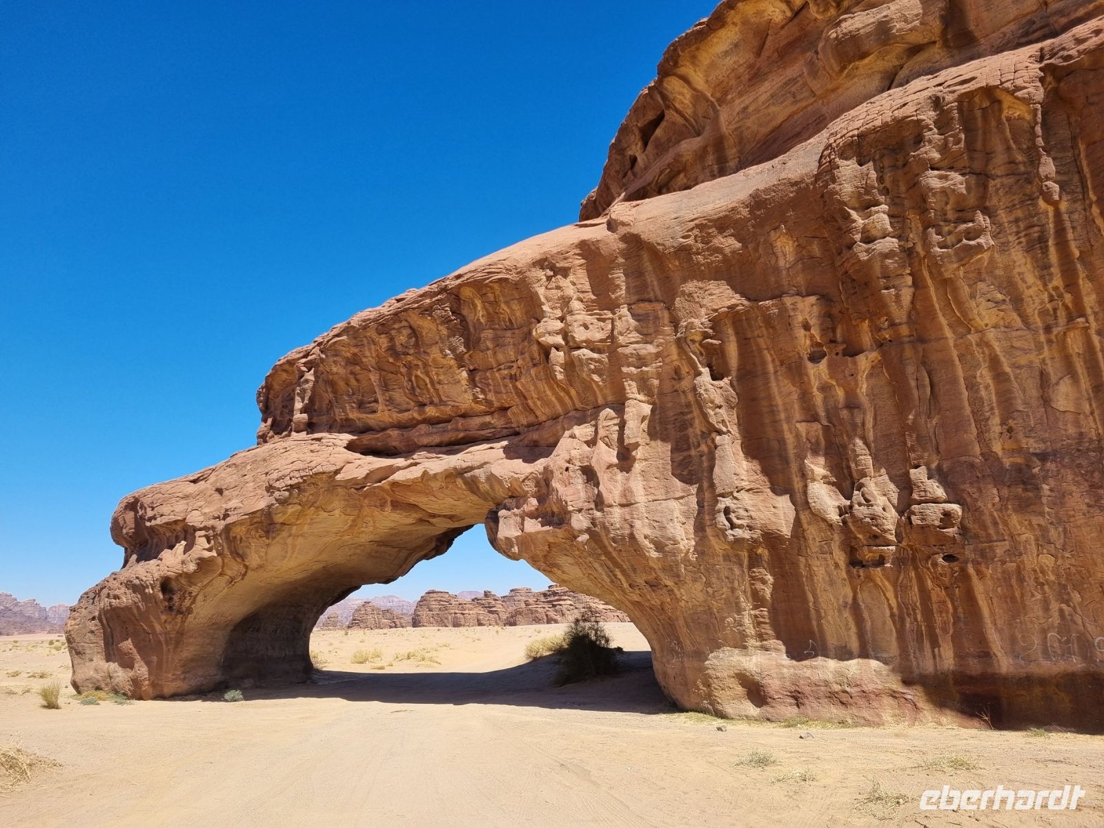 Ausflug Wadi Al Lawz - Bogenfelsen