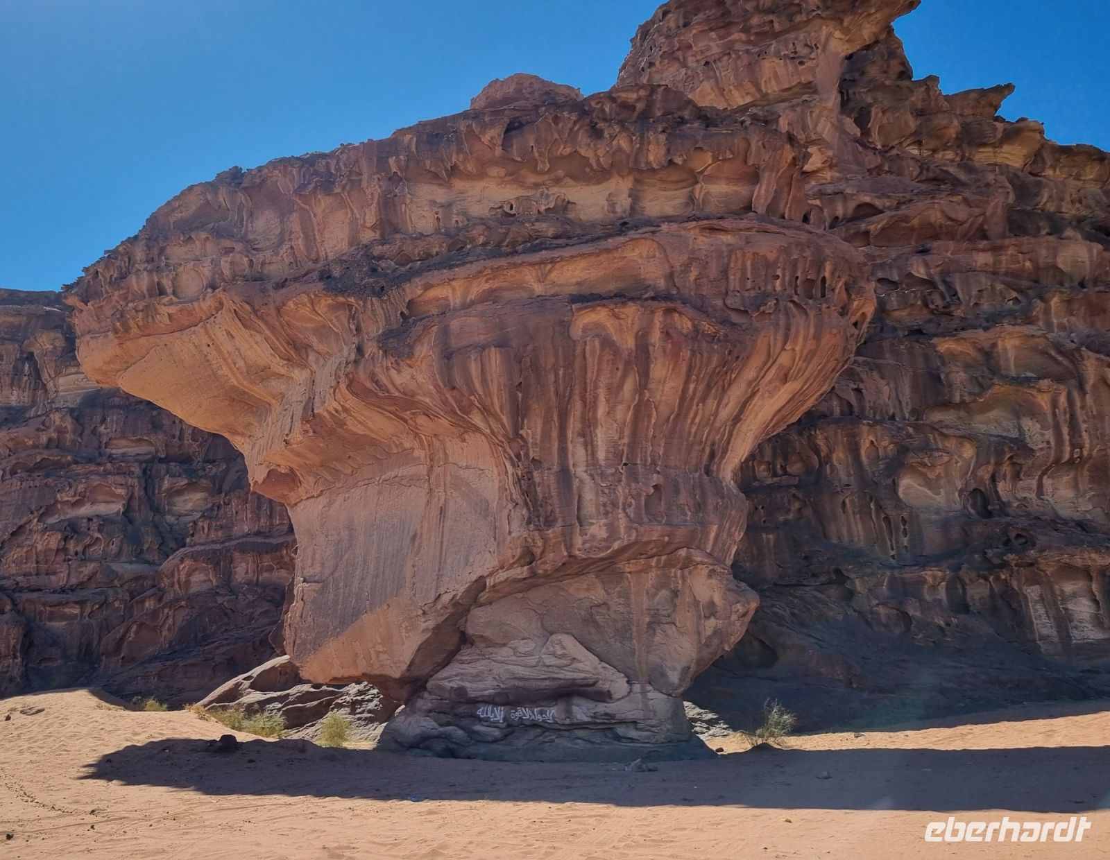 Ausflug Wadi Al Lawz - Champignonfelsen