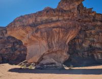 Ausflug Wadi Al Lawz - Champignonfelsen