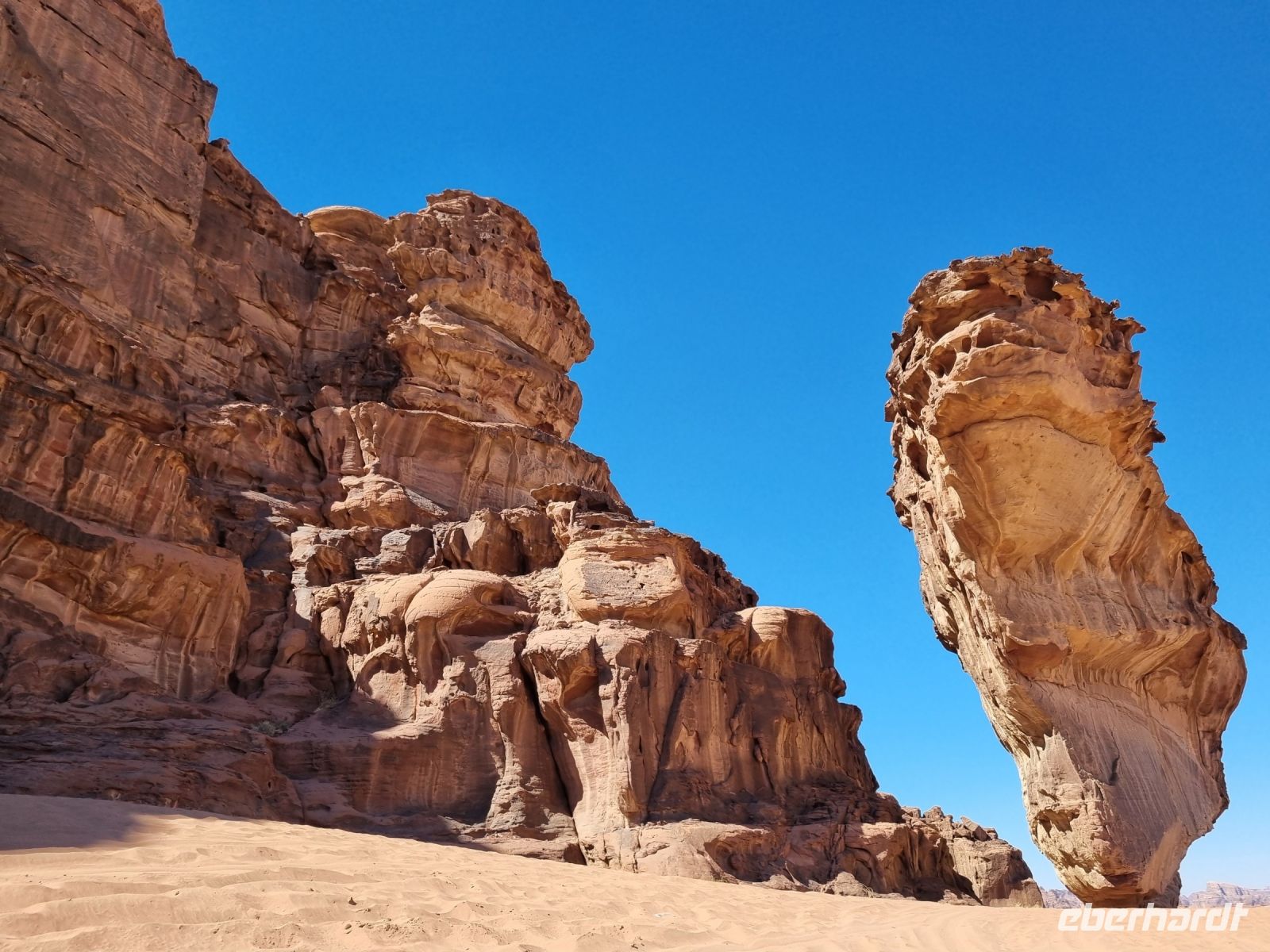 Ausflug Wadi Al Lawz - Champignonfelsen