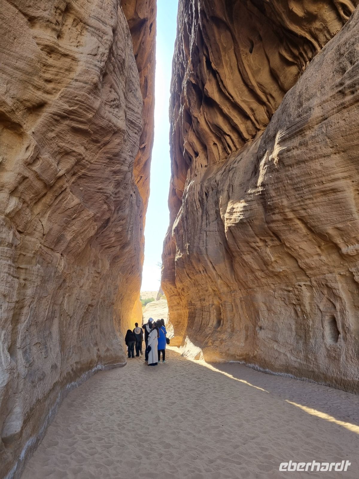 Hegra (Mada'in Salih) - Schlucht mit Gebetsnischen