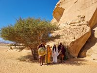 Hegra (Mada'in Salih) - Jabal Al-Banat (Frauengräber)