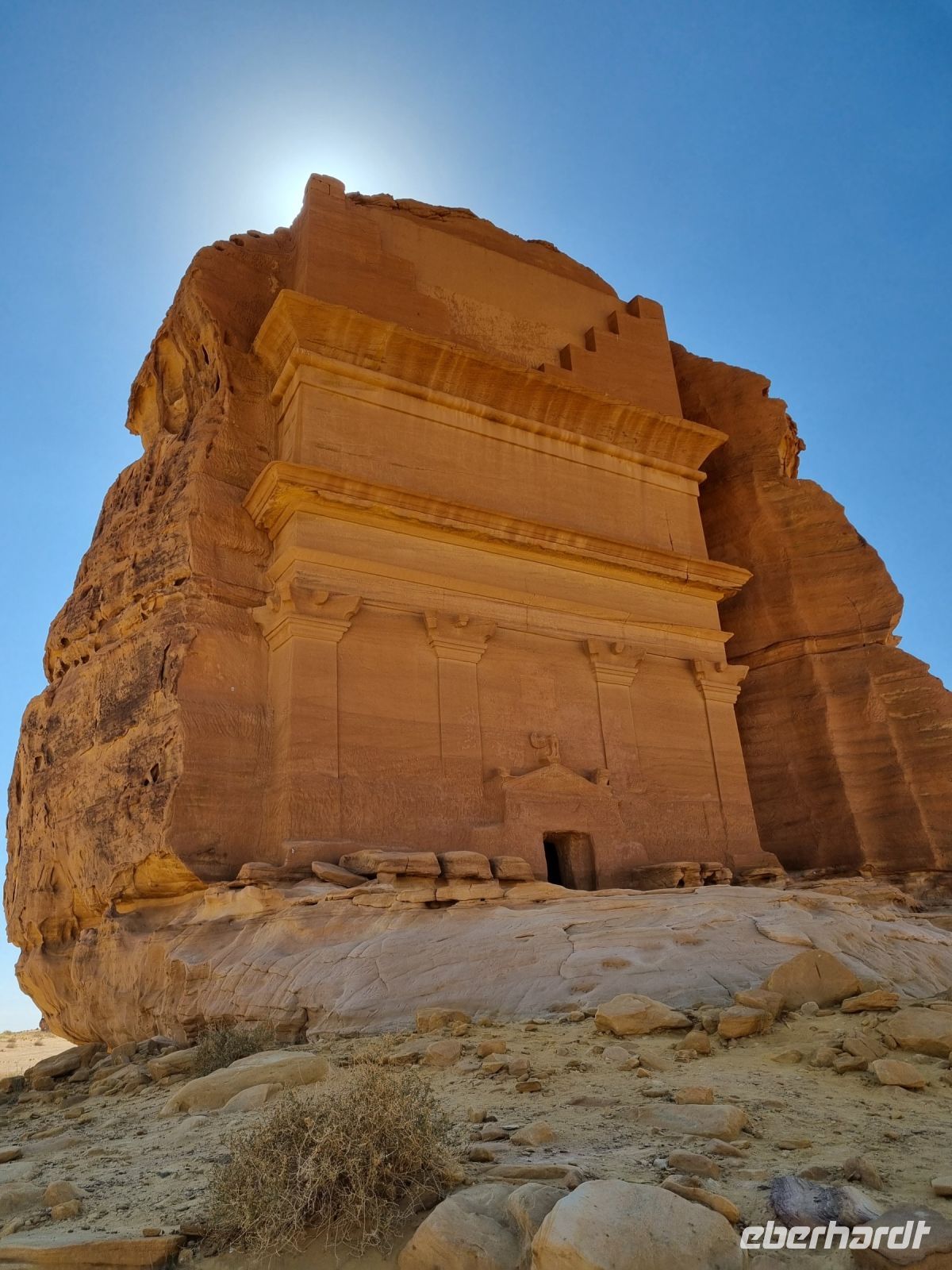 Hegra (Mada'in Salih) - größtes Grab der Nabatäer (Grab von Lihyan son of Kuza)