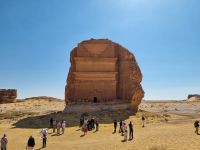 Hegra (Mada'in Salih) - größtes Grab der Nabatäer (Grab von Lihyan son of Kuza)