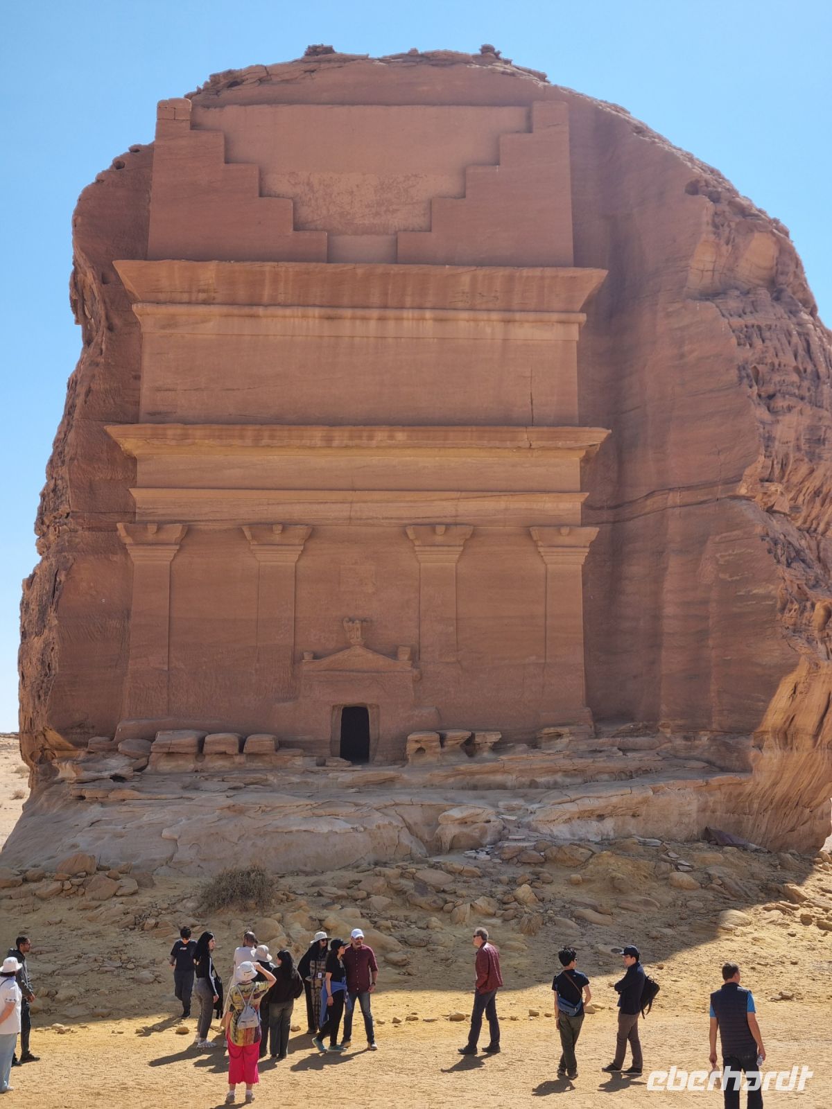 Hegra (Mada'in Salih) - größtes Grab der Nabatäer (Grab von Lihyan son of Kuza)