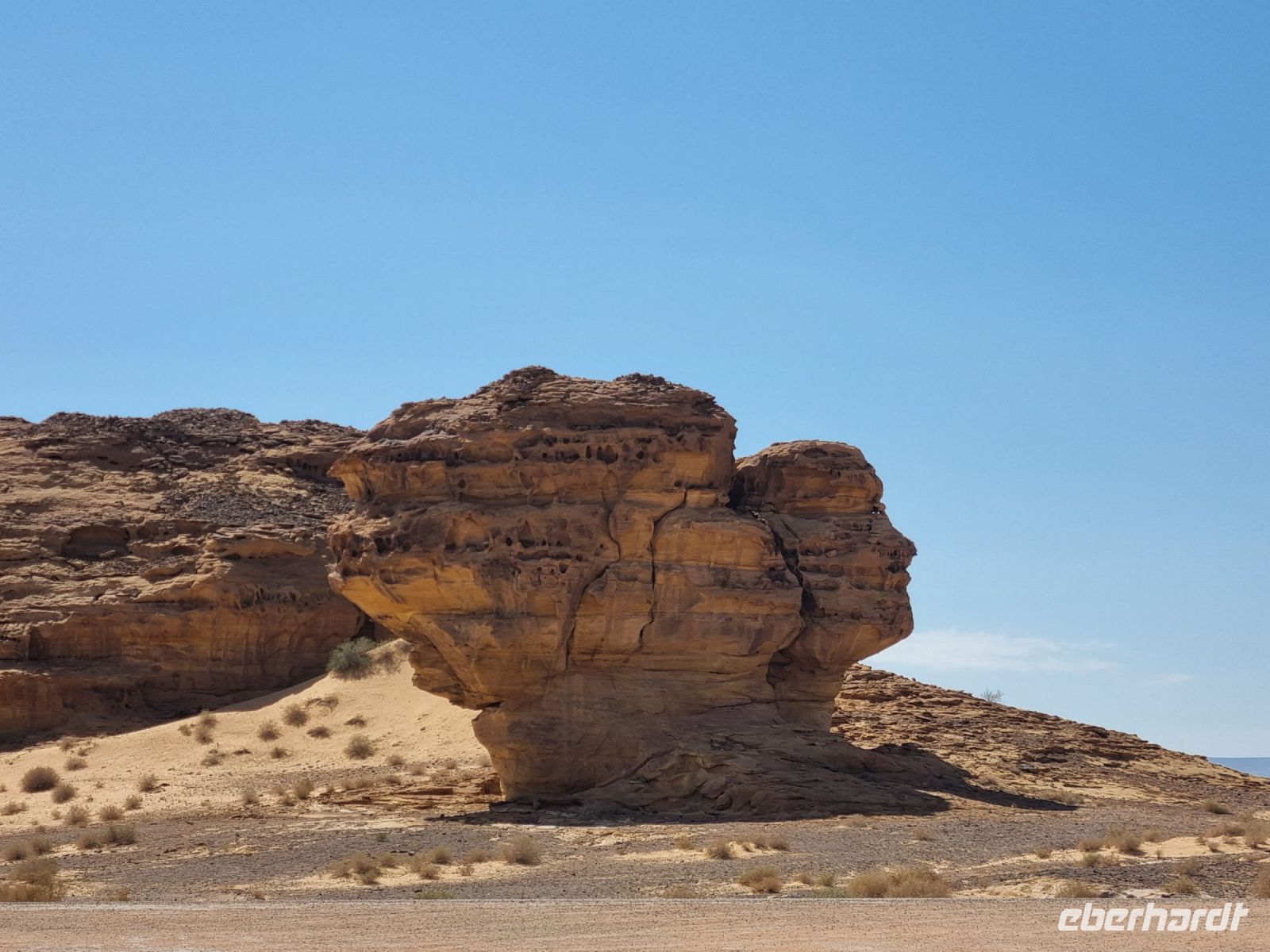 Hegra (Mada'in Salih) - Kopffelsen