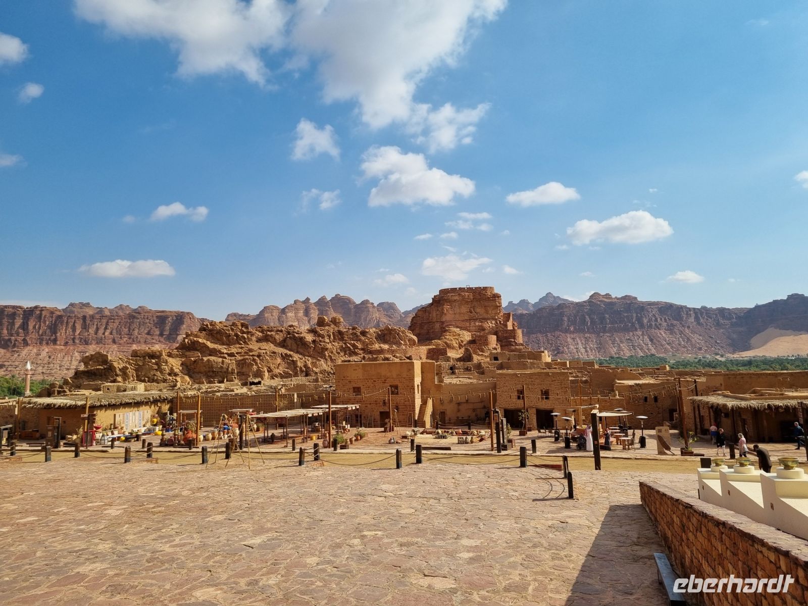 Altstadt Al-Ula (Blick zur Festung)