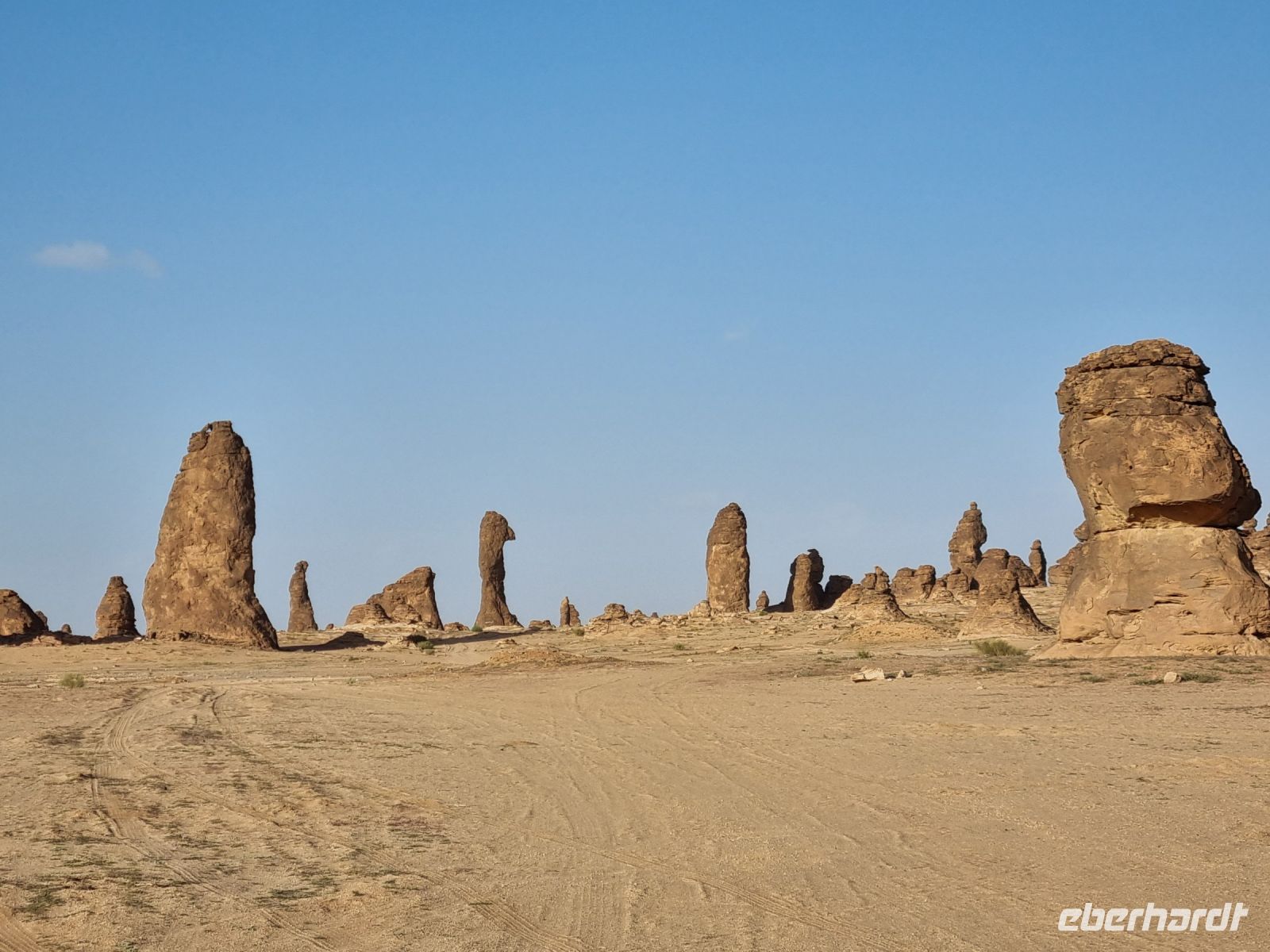 Felsformationen von Gharamil