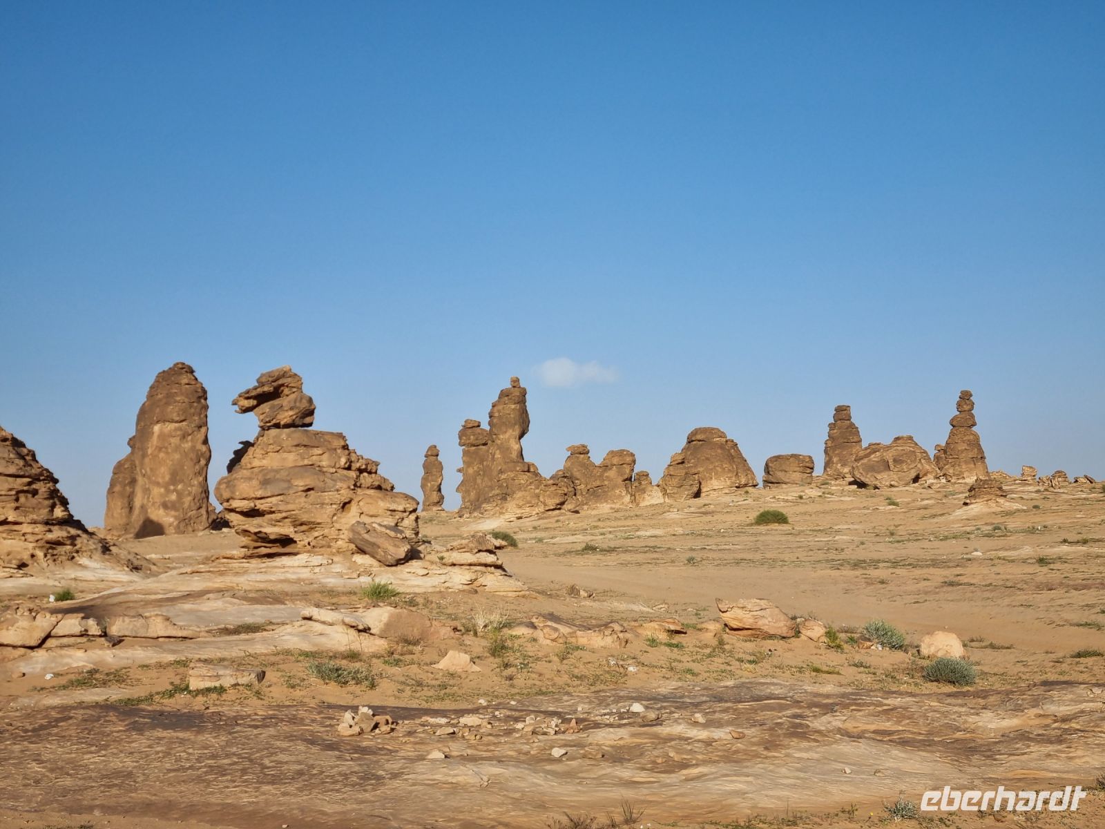 Felsformationen von Gharamil
