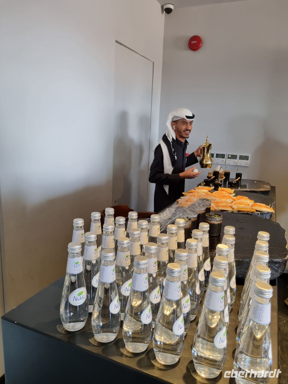 Khaibar - Empfang im Besucherzentrum