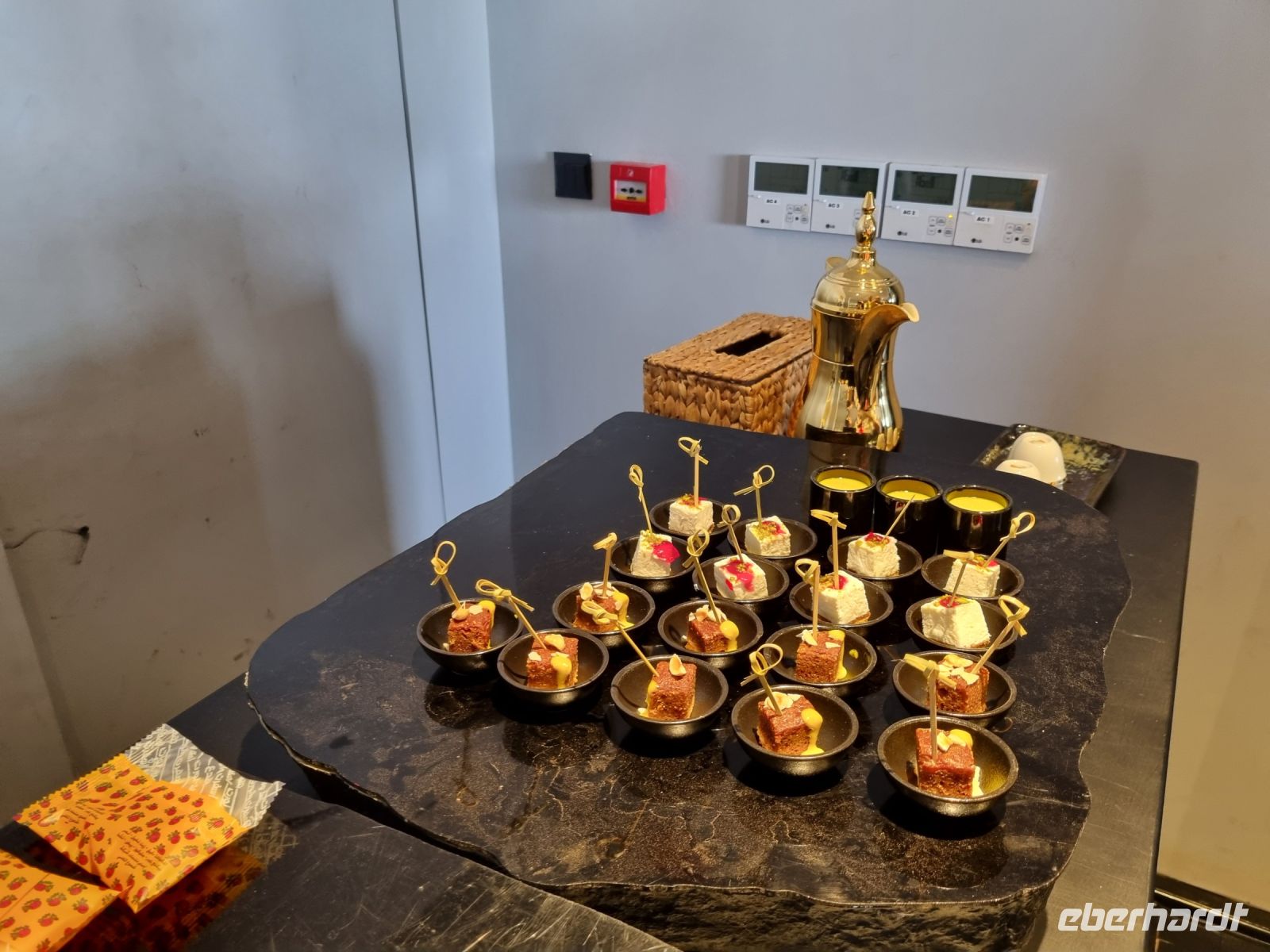 Khaibar - Empfang im Besucherzentrum