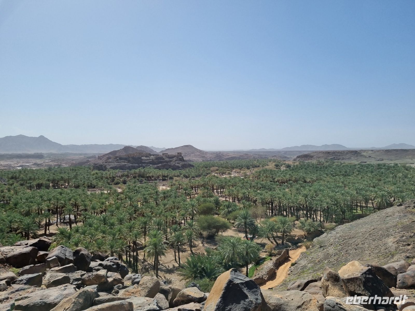 Khaibar - Blick in die Oase