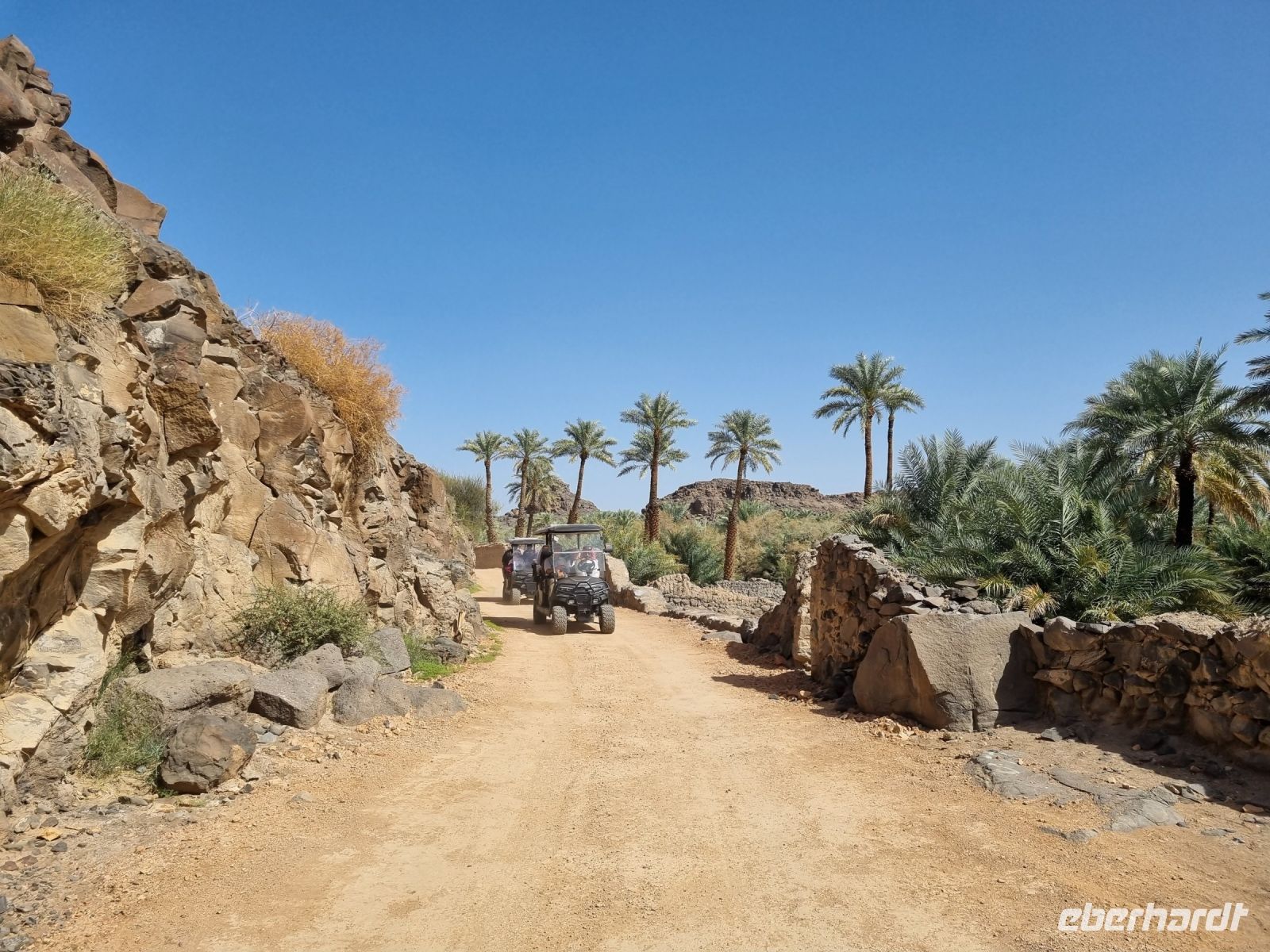 Khaibar - Rückfahrt zum Besucherzentrum 