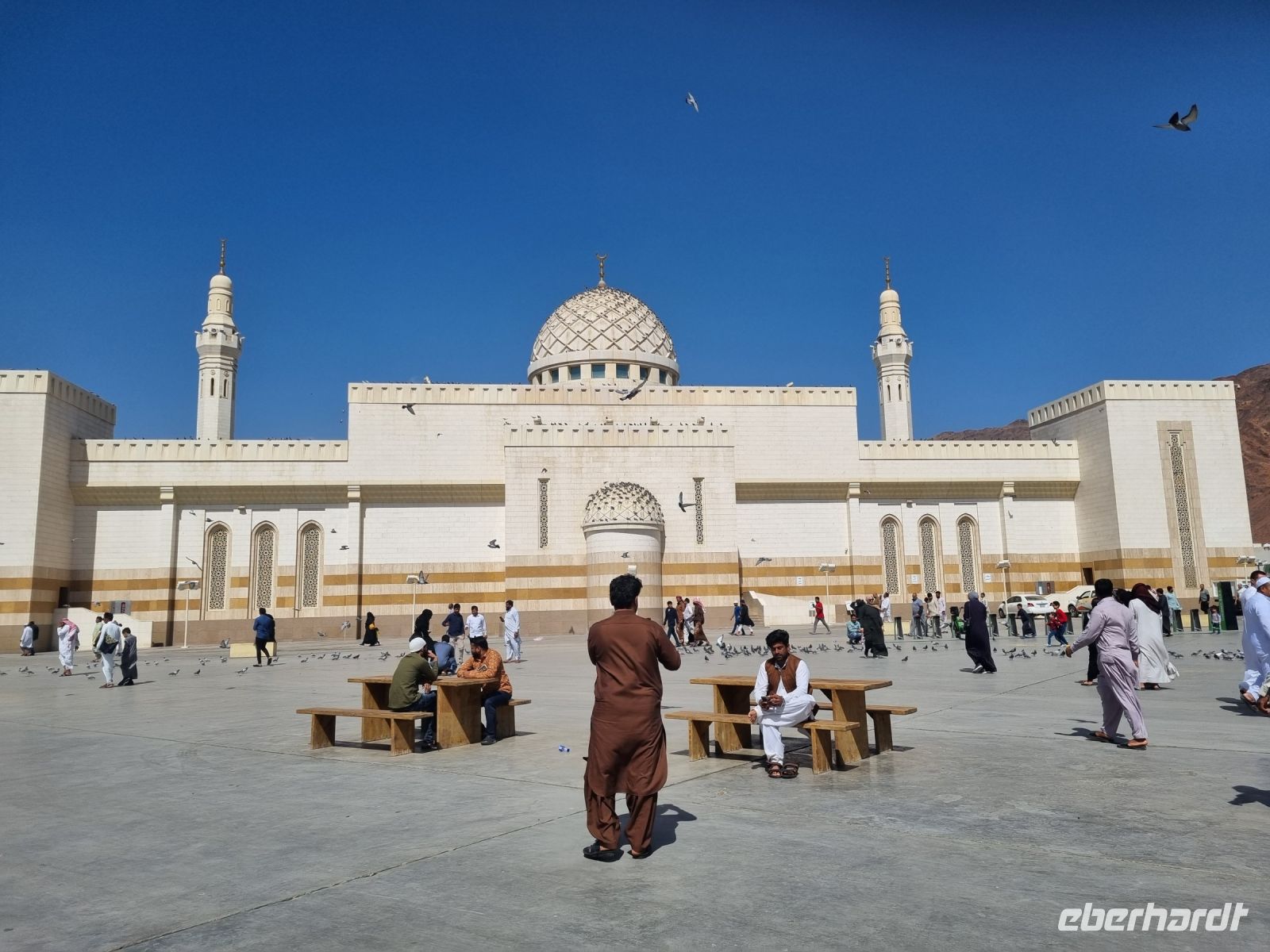 Medina - Moschee Shuhada Uhud (nach dem Freitags-Gebet)