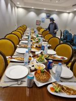 Jeddah - Abendessen im Restaurant 