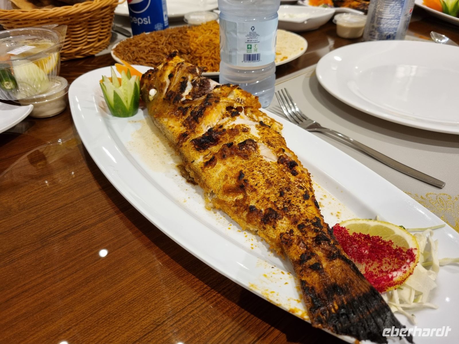 Jeddah - Abendessen im Restaurant 