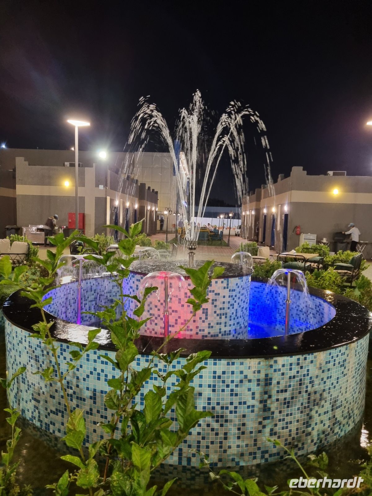 Jeddah - Abendessen im Restaurant 